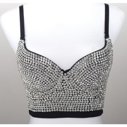 Fashion Mesh Push Up Bralet Womens Corset Bustier Bra Night Club Party Sexy Bras Women Bra Tops Punk Camisole Crop Top Female