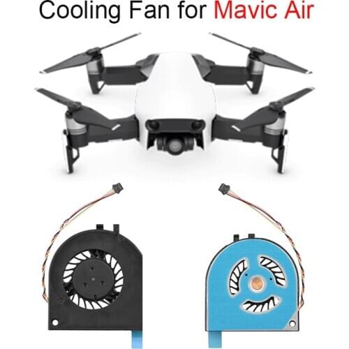 Cooling Fan Radiator for DJI Mavic Air Rack Fan Component with Sticker for Mavic Air Repair Spare Parts Replacement Accessories