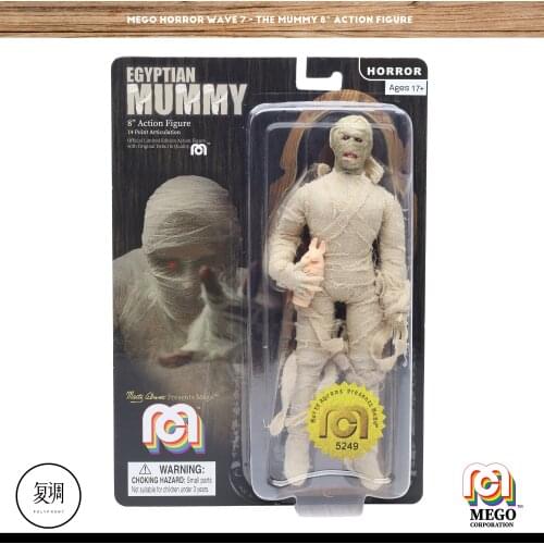 Original Mego Ancient Egypt Pyramid Action Figure Doll Mummy Model Collection Model Home Decor gift