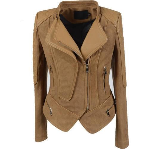 Женские замшевые куртки Overeal China At AliExpress