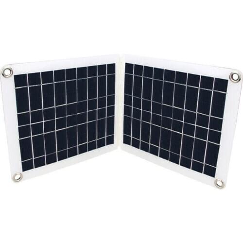 Solar Panel 60W Foldable Automotive Phone Charger Solar Cells Reusable Polysilicon Recreational Vehicle DIY