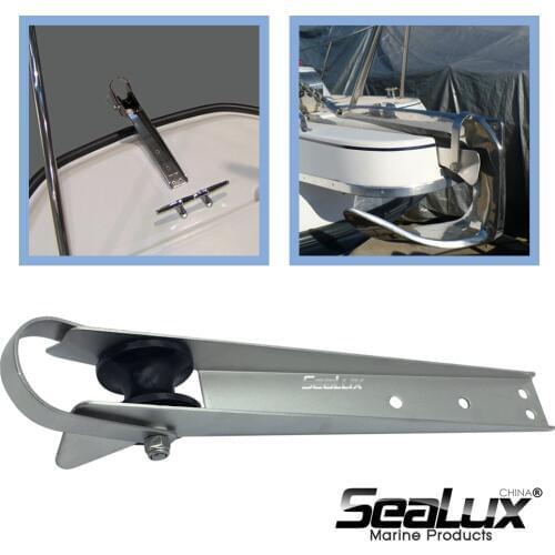 Sealux Marine Grade Stainless Steel Hardware Anchor Roller 390mm for Boat Yacht Marine Accessories