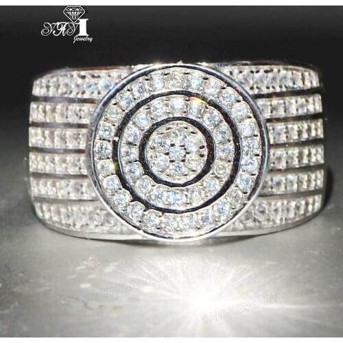 YaYI Jewelry Fashion Princess Claw Set Cut 150pcs White Cubic Zirconia Silver Color Engagement Wedding Party Leaves Gift Rings