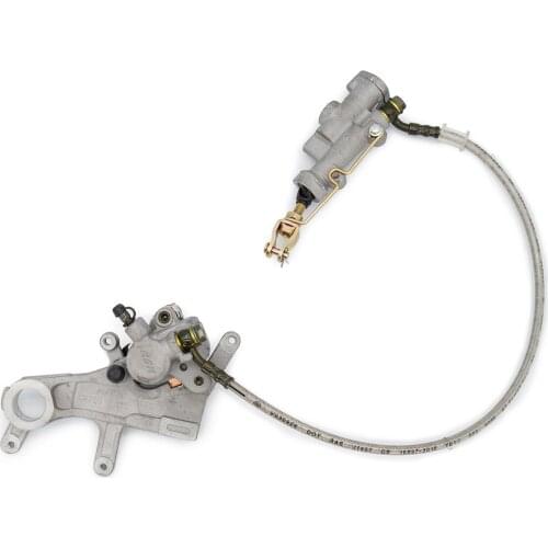 For HONDA CR 125R 250R CRF250R CRF250X CRF450R CRF450RX CRF450X CRF450L CRF250RX Motorcycle Rear Brake Caliper and Cylinder Pump