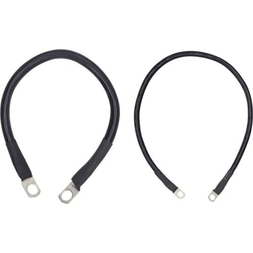 1pcs 12V Battery Ground Wire 4AWG Battery Connection Wire Terminal Kit Terminal Cable Car Inverter Cord