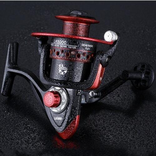 13BB Fishing Reel Spinning Wheel Bream LK2000-7000 Series Full Mental Spinning Reel Carp Fishing Wheel Saltwater Fishing Reel