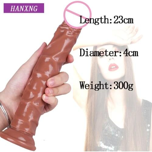 4cm Huge Dildofor Women Strap On Anal Sex Toys Sexetoys For Women Realistic Penis G-Spot Orgasm For Women Men Sex Toys Shop