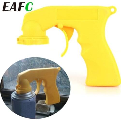 Spray Adapter Paint Care Aerosol Spray Gun Handle with Full Grip Trigger Locking Collar Car Maintenance Painting Paint Tool