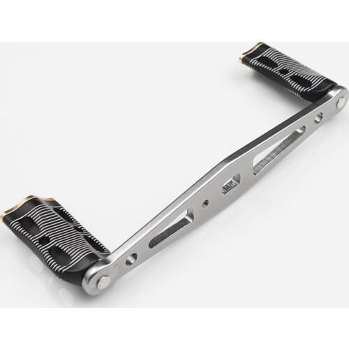 Kawa Fishing Reel Handle Accessory, Reel Handle Rocker For Daiwa ABU Reel, Hole Size 8*5mm, 110mm Length. Alloy Alluminum