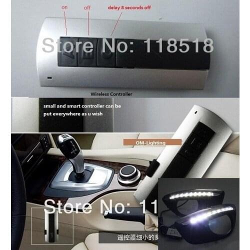 Osmrk wireless switch remote control decoder for led drl daytime running light