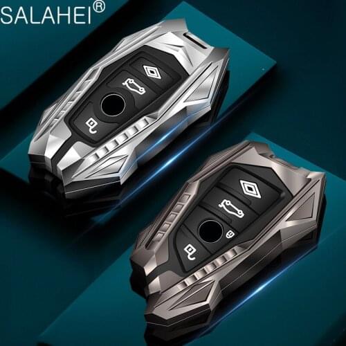 Aluminum Alloy Car Remote Key Case Cover For BMW 1 2 3 4 5 6 7 Series X1 X3 X4 X5 X6 F30 F34 F10 F07 F20 G30 F15 F16 Accessories