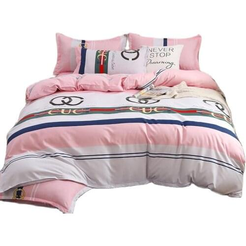 3/4pcs Bedding Set Horse Printed Duvet Cover Set Bedclothes for Home
