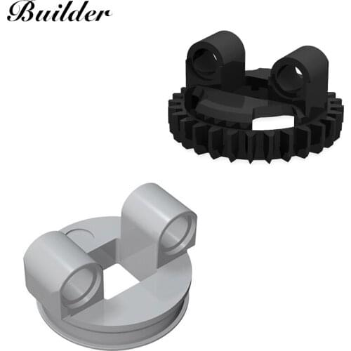 Little Builder 99009/99010 MOC Technology Part Turntable Small Top&Bottom 1pcs Building Blocks DIY Creative Particles Toys Gifts