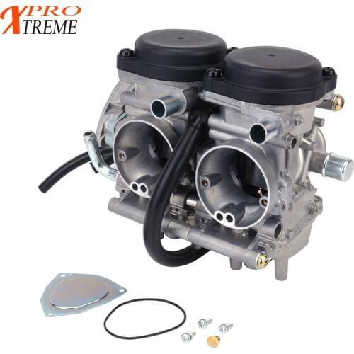 Motocross Aluminum Carburetor Throttle Base Cover Inline Fuel Filter Set For YAMAHA Raptor 660R YFM660 2001 2002 2003 2004 2005