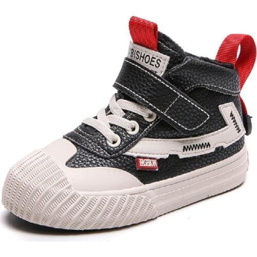 Boys Shoes Childrens Brand Kids Sneakers Sport High Help Fashion Casual Children Boy Sneakers Leather Toddler Shoes