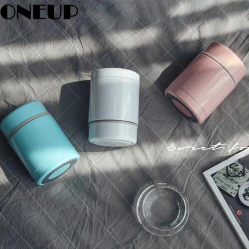 ONEUP Thermal Lunch Box Stainless Steel Leak-Proof Bento Box Eco-Friendly Food Container For Kids Picnic School Office Worker