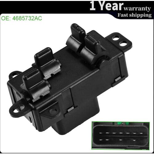 Electric Power Window Control Switch Regulator Button Console For Chrysler Town & Country Dodge Grand Caravan 4685732AC