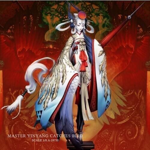 1/8 Resin Kits Figure masters get birds Resin Model Fine details self-assembled (large proportions of detail)A-19730