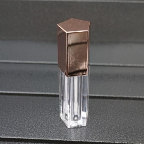 5/10/20/30/50pcs Empty Champagne Plastic Lipgloss Bottle , Creative Portable Lip Gloss Tube, Lipstick Tube