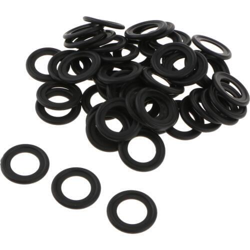 50PCS OIL DRAIN PLUG WASHER RUBBER GASKETS (F5TZ-6734-BA) For Ford