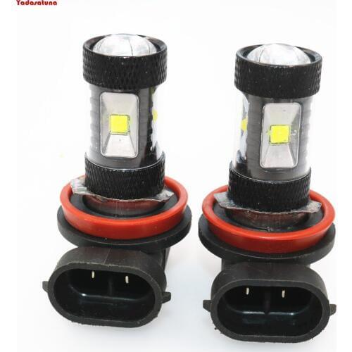 Big Promotion!!2pcs H11 led High Power 30W 6LED Pure White Fog Driving Car Light Bulb Lamp 12V H8 30W foglamp Car Lighting