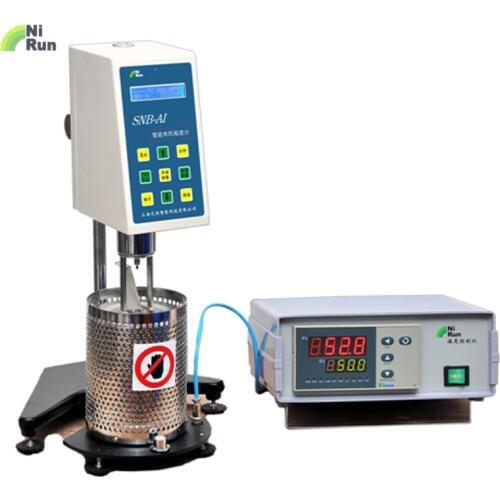 Brand NIRUN High temperature viscometer Digital Rotational Viscosity meter Hot melt adhesives Asphalt Molten material