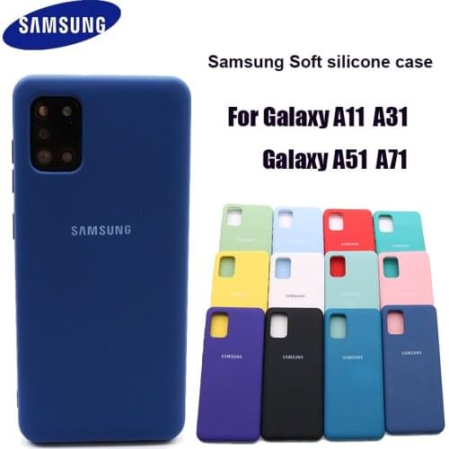 For Samsung Galaxy A11 A31 A51 A71 Case High Quality Soft Silicone Cover Samsung Galaxy a11 a31 a51 a71 Case Protector Shell