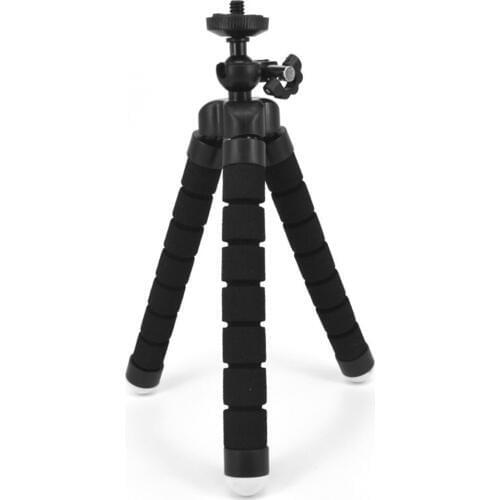 Flexible Sponge Octopus Mini Tripod With Wireless Remote Shutter For iPhone mini Camera Tripod Phone Holder clip stand