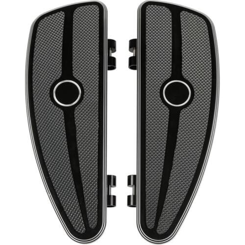 Burst Rider Footboard Kit For Harley Touring FLHX Road King Electra Street Tri Glide FL Softail Deluxe Fat Boy FLD FLSTF FLSTN