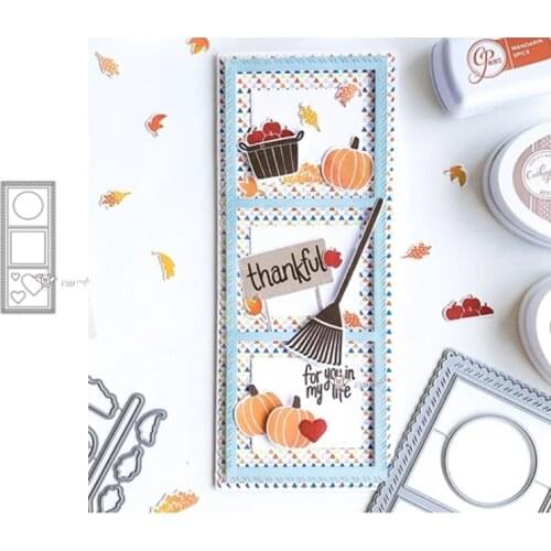 New Photo rectangular frame metal Cutting Dies Stencils DIY Scrapbooking Paper/photo Cards Embossing Dies