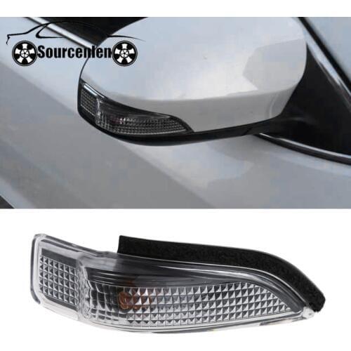 New Vehicle Car 2Pin Left Is Cab/ Right Side Is Co-pilot Mirror Indicator Turn Signal Light Lamp Bulb for Toyota Camry Corolla