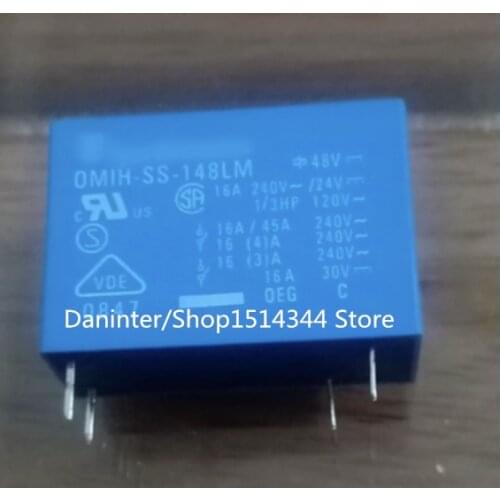 OMIH-SS-148LM OM1H-SS-L148LM 0MIH-SS-L148LM 16A 48VDC New and original 4pin 5PCS-20PCS/LOT