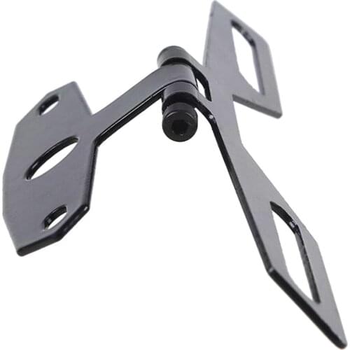 Adjustable Motorcycle Folding License Plate Holder Tail/Rear Light Bracket Mount Aluminum Alloy Motor Motorcycle Accessories