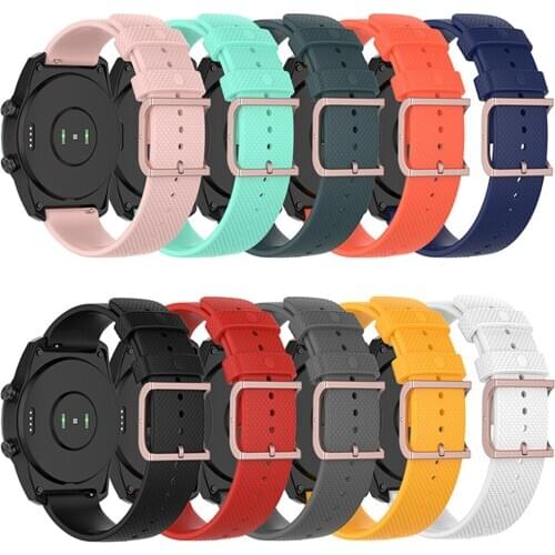 Soft Replacement 22MM Watch Strap Wrist Band for Ticwatch Pro/Ticwatch Pro2020/Ticwatch GTX SmartWatch Unisex Bracelet