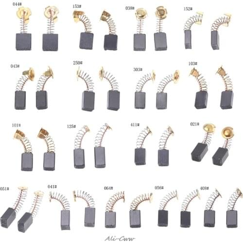 2Pcs Electric Drill Carbon Brush Spare Part For DEWALT BOSCH MAKITA ElectricTool
