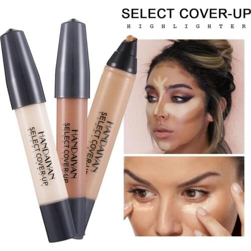 2020 Face Corrector Foundation Full Cover Liquid Concealer Body Bronzer Brighten Easy To Push Waterproof Makeup Cosmetic TSLM1