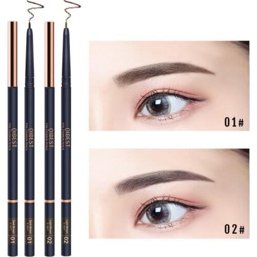 4 Color Natural Long Lasting Not Blooming Eyebrow Pencil Waterproof Sweatproof Soft No Fading Sketch Ultra-fine Eyebrow PenTSLM1
