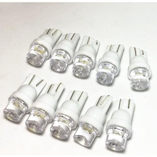 50PCS Clearance Lights T10 W5W LED 194 168 SMD For Led Car Lights LED Parking Bulb White Car External Wedge Side Bulbs Lamp 12V