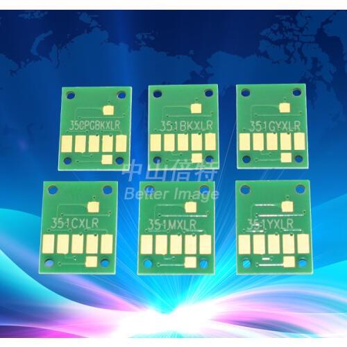 INK WAY PGI-350 CLI-351 6C chips for mg6330