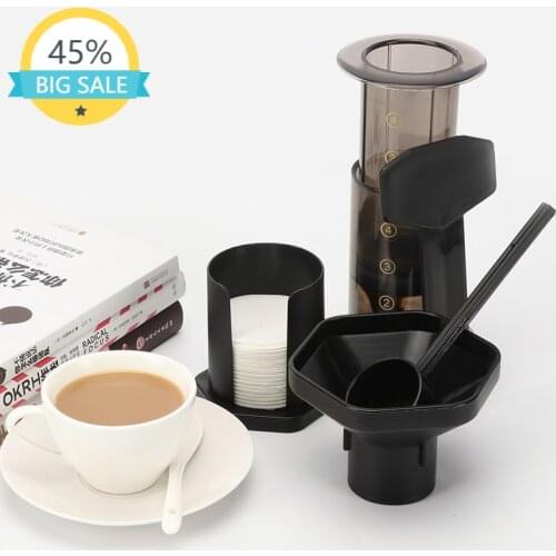 Filter Paper Coffee and Espresso Maker Maker Portable Cafe Press Air Press Drip Coffee Pot For AeroPress Machine Barista Tools