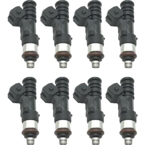 8Pcs high impedance 0280158207 Fuel Injectors for Ford Focus 1.4 1.6 B-MAX C-MAX Fiesta MONDEO