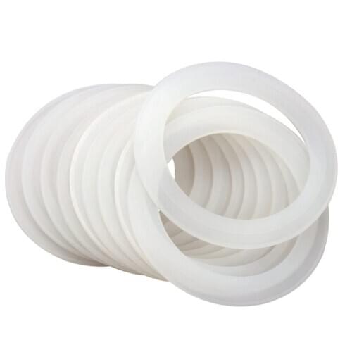 1/5/10Pcs Silicone Airtight Sealing Rings Gaskets for Mason Jar Lids Storage Cap