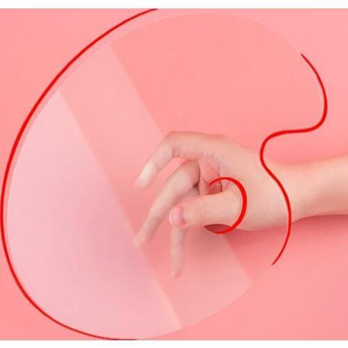 Acrylic Transparent Paint Palette For Water Color Acrylic Makeup Palette Watercolor Oil Painting Art Supply Material Escolar