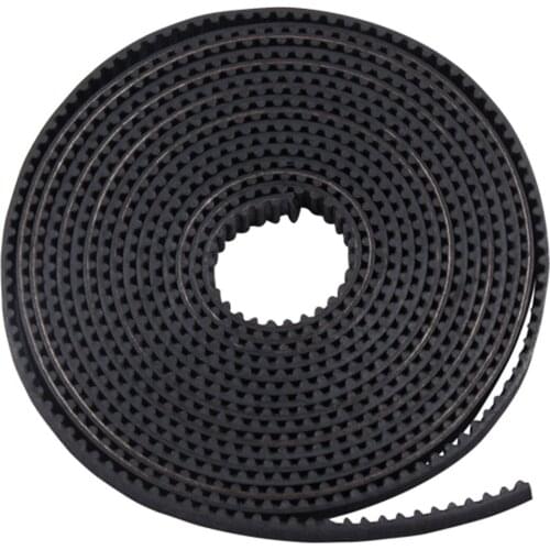 2M 5M 10M 50M GT2 Belt Width 6mm, Open Timing Belt For 3D Printer, GT2-6mm Belt Synchronous 2GT Belt
