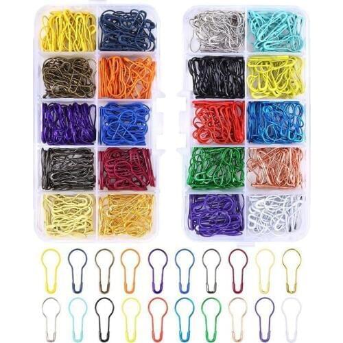 Sewing Needles Gourd pin stainless steel circular knitting needle wedding Tag pin Clothing accessories 1000pcs/set FZ159