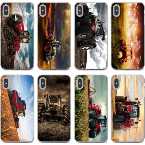 Silicone Case For Huawei Nova 2 2i 3 3i Y3 Y5 Y6 Y7 Y9 Prime 2015 2016 2017 2018 2019 Massey-Ferguson-Tractors-Car
