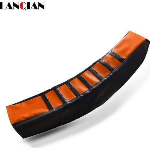 Motorcycle Universal Seat Cover Off-road car Rubber Striped Soft moto seat cover For 125 900 SMT 690 SMC R 690 ENDURO R