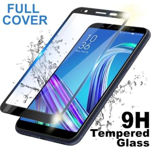Tempered Glass for Asus ZenFone Max M1 ZB555KL Full Cover Protective Glas Screen Protector for ZB555KL X00PD 5.5"
