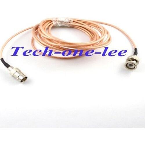 10pcs/lot 3M BNC cable BNC male plug to female Jack connector adapter Extension pigtail cable RG316