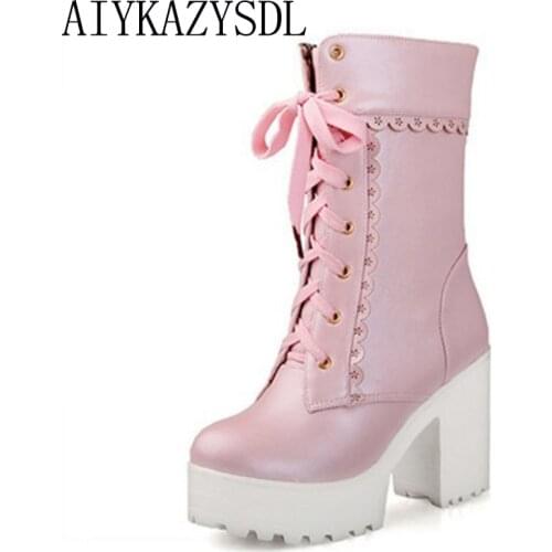 AIYKAZYSDL Women's High Boots